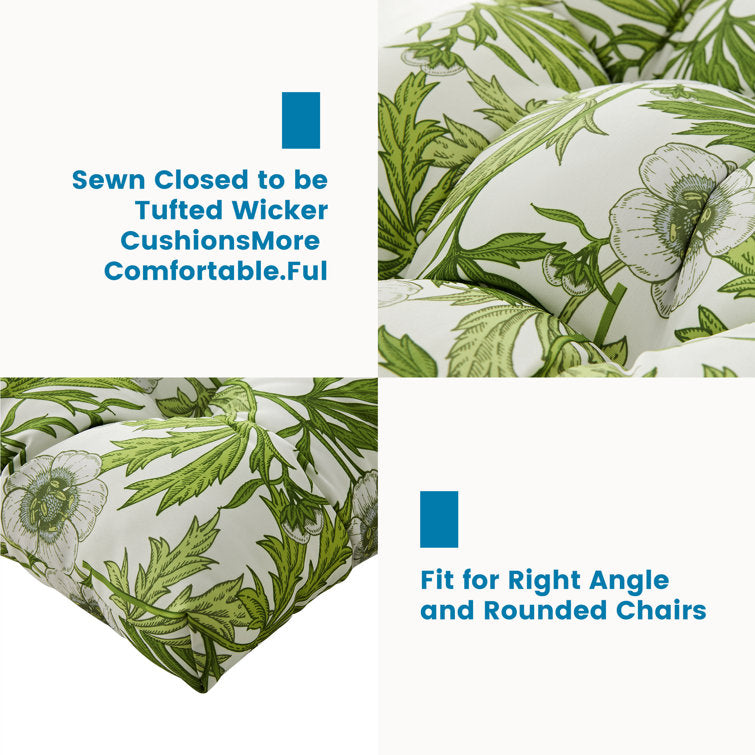 Outdoor 5 in. Seat Cushion (Set of 3)