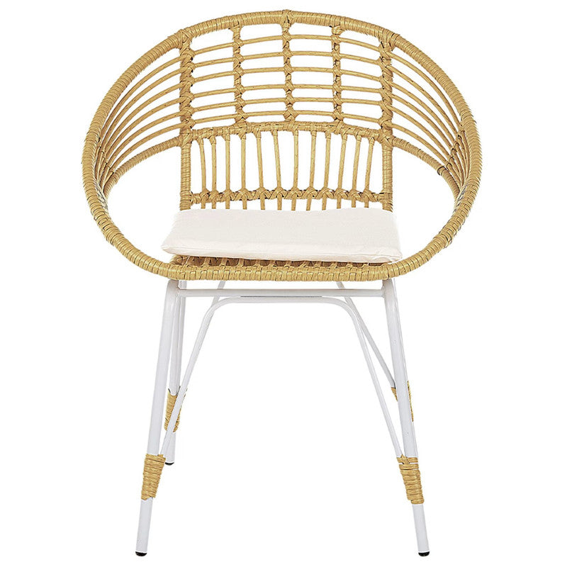 Natural Rattan Balcony Set