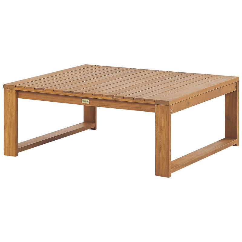 Solid Wood Garden Set Light Wood 5 People