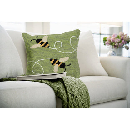 Polyester Indoor/Outdoor Throw Pillow